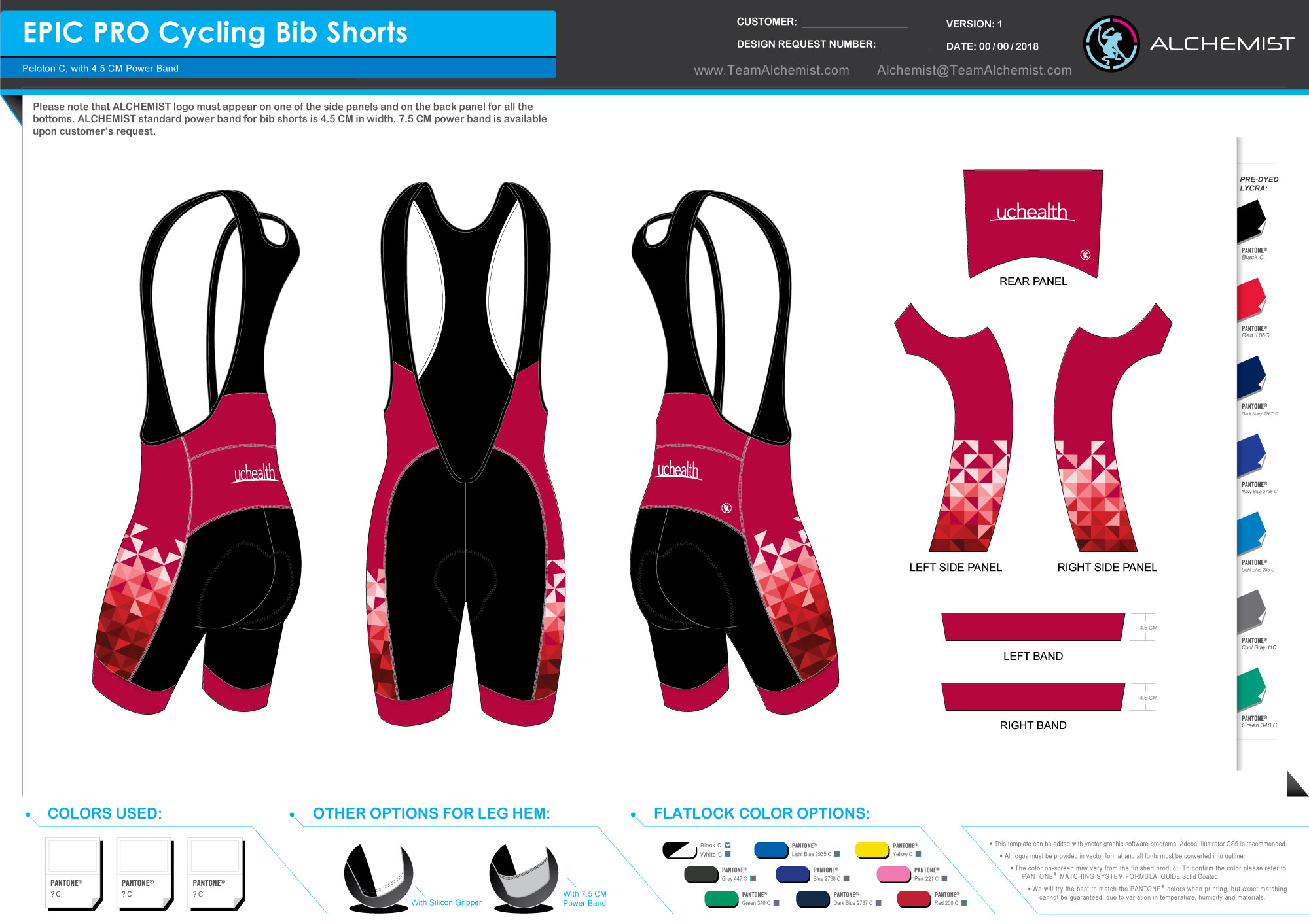 UCHealth Shorts/Bibs - Image 2