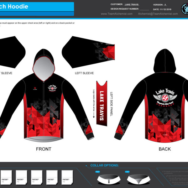 Lake Travis Podium Tech Hoodie