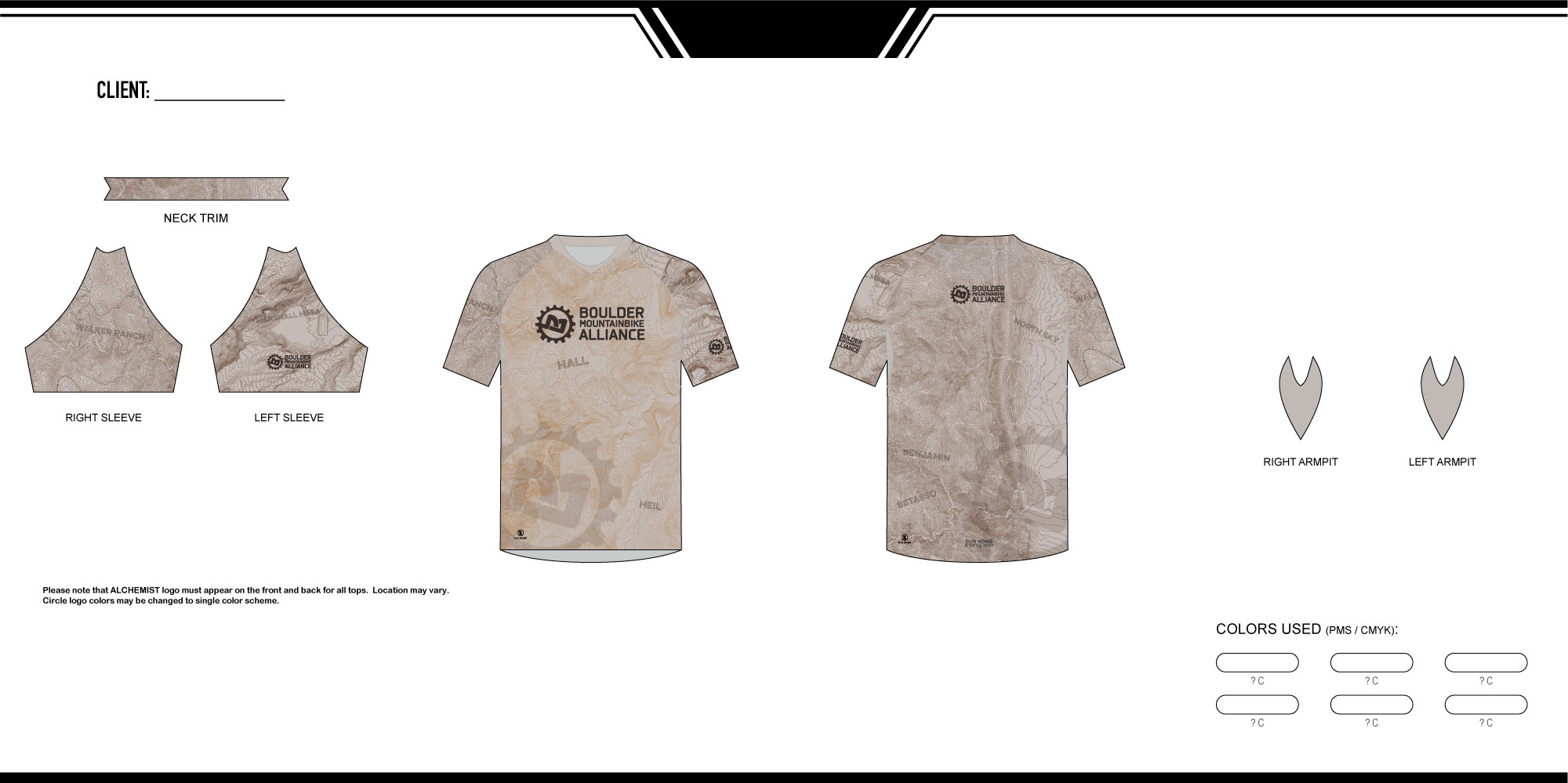 BMA MTB Jersey BOCO TOPO