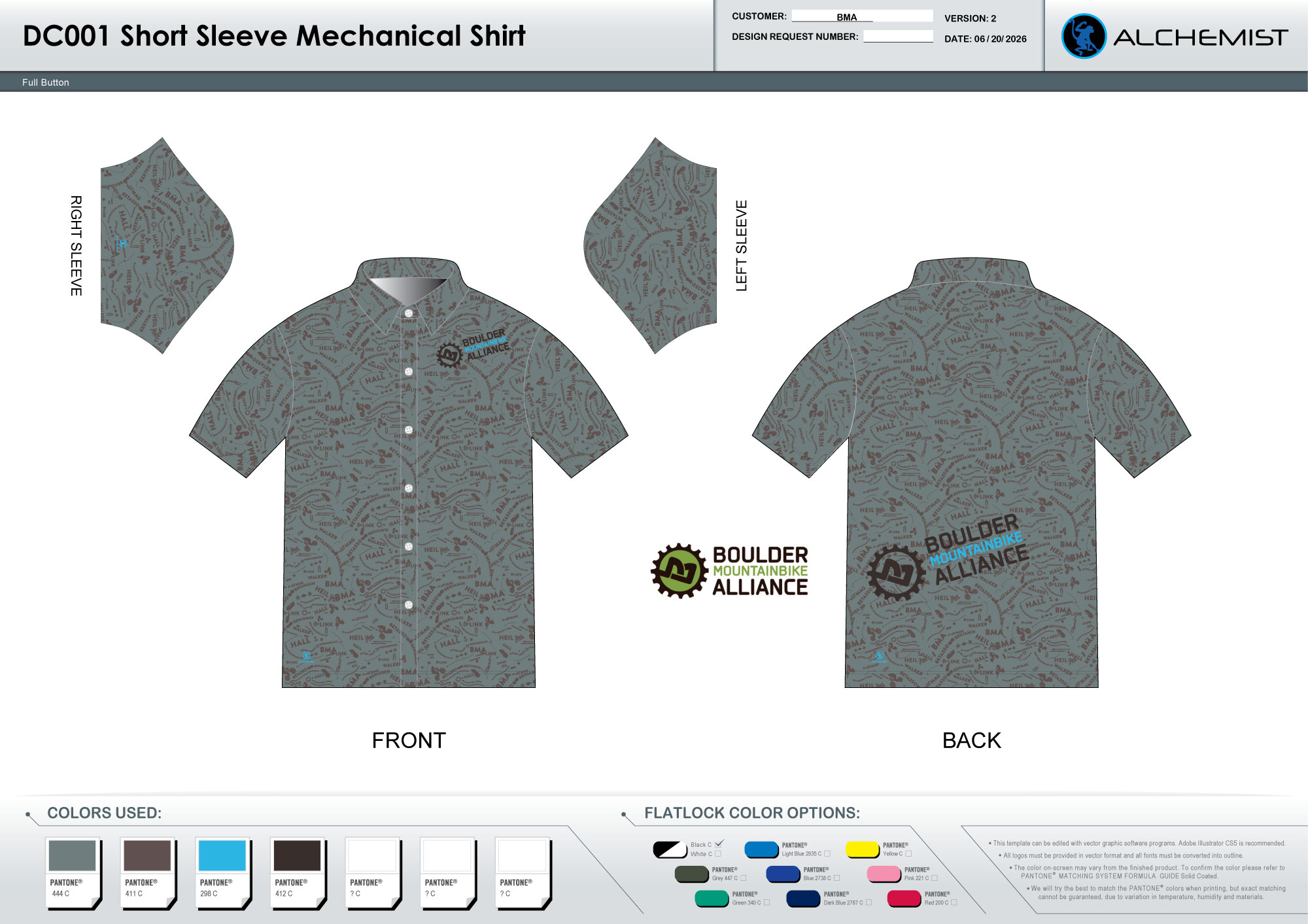 BMA Mechanic Riding Shirt